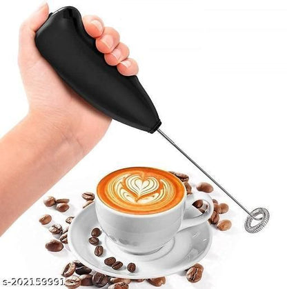 2 in 1 Electric Rechargeable Coffee Beater & Milk Frother and Foamer | High Quality